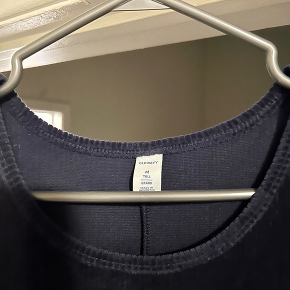 Navy 3/4 Fall dress - Picture 2 of 2